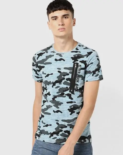 Printed A-Line T-Shirt